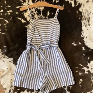NWOT linen romper